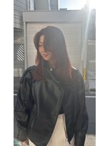 フランチェスカ(Francesca) レイヤーミディアム レッドカラー