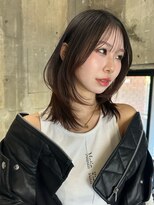 サイン 渋谷(SIGN)&nbsp;20代30代トレンドなレイヤーカットハッシュカットレイヤーボブ