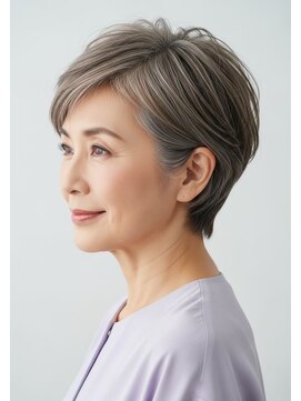 ネックス 表参道本店(nex) #ハイライト#白髪ぼかし#白髪染め#表参道駅#30代#40代#50代#60代