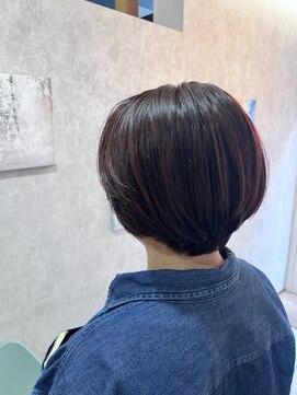 コス(COS) 【COS/平塚/加藤】ショートボブ/白髪ぼかし/髪質改善