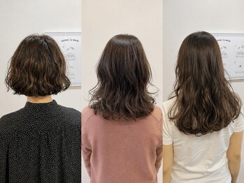 ノノイ(nonoi..)の写真/ベテランスタイリストが髪質改善!自然なパーマで理想のスタイルへ導きます♪
