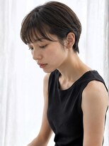 ヘアメイク ミチ 富田店(HAIRMAKE MICHI) 【MICHI 富田店 古作蓮】ハンサムショート シースルーバング