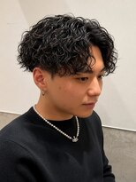 ラスト(LUAST) シャドウパーマメンズテテ風ゆるめパーマ韓国ヘア波巻きツイスト
