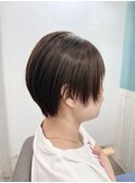 大人可愛い小顔ひし形ショートショートボブ髪質改善20代30代40代