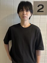 アンフェインド02(UNFEIGNED 02)&nbsp;リバースセンターパート/ニュアンスパーマ/ダウンバング/名古屋