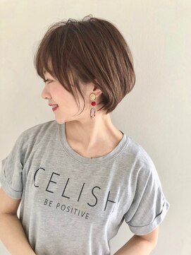 ロンド 表参道店(Lond) 津賀雅也 20代 30代に大人気!小顔丸みショート♪