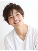 くせ毛風パーマのおしゃれスタイル2 神山賢司