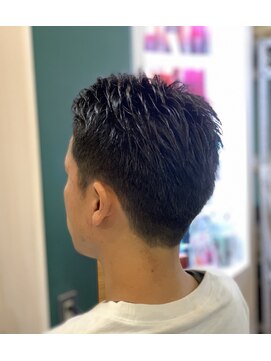 ヘアーラウンジ エゴ(Hair Lounge EGO) 7:3ビジネスマンスタイル武蔵新城美容室EGOメンズカット松波光男