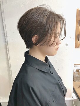 リッカ(RICCA) 【RICCA渡辺】ハイライトグレージュカラーのハンサムショート