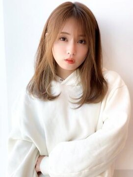 アグ ヘアー ロジー 京田辺店(Agu hair logy) 《Agu hair》お手入れ簡単★毛先ワンカールセミロング