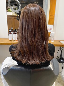 グリーン 渋谷(green) 【MIO】ミディアム×ナチュラルベージュ