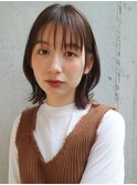 【DaVin中目黒】耳にかけても可愛いくびれボブ