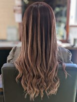 パピヨンロゼ(Papillon Rose)&nbsp;ピンクベージュグラデーション　シールエクステ