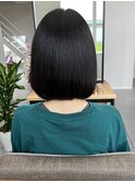 ストレートパーマ・縮毛矯正 カット+縮毛矯正+3stepTr