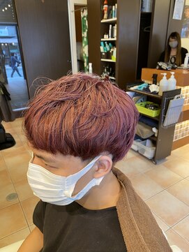 ヘアーポジションヤマモト 住吉店(Hair Position YAMAMOTO) ワインレッドボルドーカラー