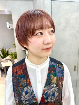 ヴェイン 渋谷(vain) 顔周りレイヤー マッシュショート