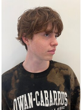 ナンバー リコ 名駅 ジャム 名古屋(N° rico JAM) メンズカット　グランマッシュ　ニュアンスパーマ