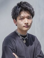 アイヴィー(IVY)&nbsp;小久保style☆波巻きパーマ束感ツーブロックセンターパート