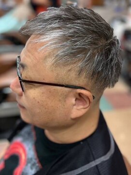 アポロカットステージ 相模大野店 アップバング/ツーブロックマッシュ<理容室>[メンズ/相模大野]