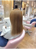 ブリーチなし ミルクティーベージュ