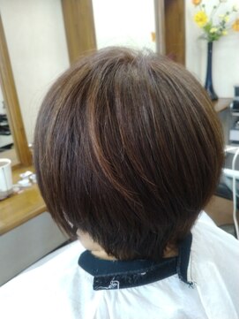 ヘアーファイン(hair-fine) ショートカット＋カラー