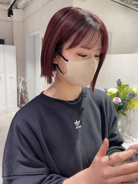 キートス(Kiitos) 暖色ボブ