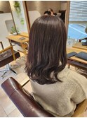 【パーソナルカラー診断×ダークラベンダー】髪質改善