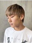 マッシュ短髪オーガニックカラーノンジアミンカラー_ba484401