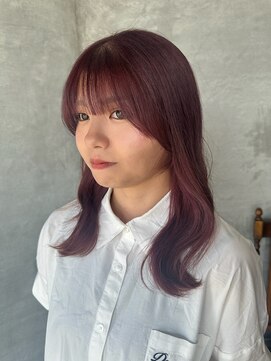 アイエムケイ(IMK) 小顔カット＋チェリーピンク