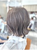 くびれボブxグレージュ