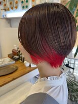 フラバー(flover)&nbsp;【インナーレッド×ショートスタイル】kanna