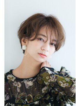 ハナガタ 錦糸町店(HANAGATA) 前髪ありショート/大人かわいい/フェミニン【髪質改善/錦糸町】