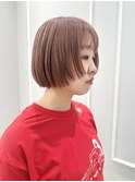 (銀座) ミニボブ　ピンクカラー