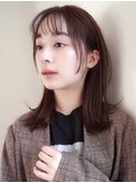 ◎似合わせ小顔カット外ハネレイヤーくびれヘア大人かわいいボブ