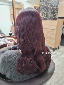 アンクラウド(an cloud) ピンクブラウン/ブリーチなしカラー