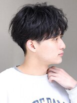 リップス 大宮(LIPPS)&nbsp;韓国マッシュニュアンスパーマツーブロックセンターパート