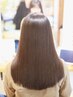 髪質改善ストレート＋カット （ロングヘア）21.000円→20.000円