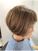大人可愛いショートボブ2504