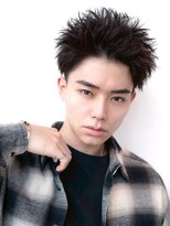 イルハバナ 渋谷(ill HAVANA) 束間/短髪/黒髪/ツーブロック/刈り上げ/モテ/センターパート