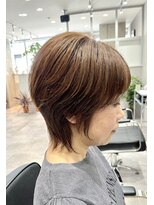 ソヨン 本厚木店(SOYON)&nbsp;ミセス/ショートウルフ/ウルフカット/白髪ぼかし/本厚木