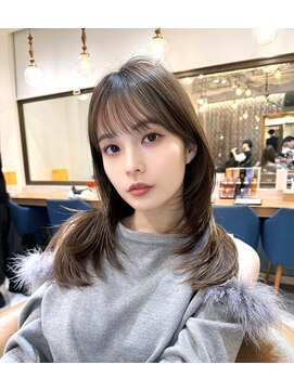 ロンドアベニール 北千住(Lond avenir) 韓国ヘア/レイヤーカット/顔周り/前髪カット/北千住/髪質改善