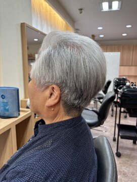 エピ 余戸店(epi) ミセスベリーショート×グレイヘア