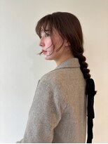 ユーフォリア 青山(Euphoria)&nbsp;20代30代髪質改善カラーミルクティアッシュ韓国ヘア