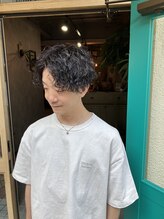 ハウワズ 西荻窪(HAWuaz) センターパート×波巻きパーマ