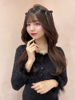 ボタン シブヤ(VOTAN SHIBUYA)&nbsp;ブラウン/韓国ヘア/渋谷/レイヤー/顔まわり