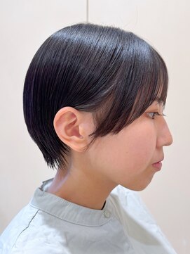 ハピネス 河原町店(Happiness) 丸みショート 京都美容室 進詩織