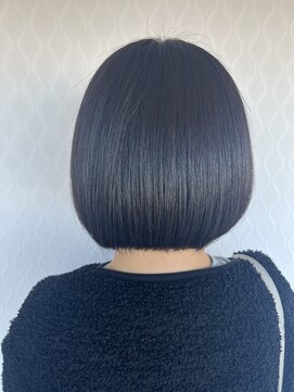 ペッツショコラ(PETZ chocolat) ストレートパーマ×暗髪