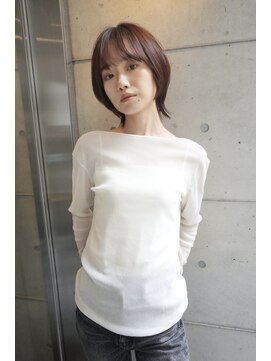 ガリカ 蔵前(Gallica) 【竹之内蔵人】タイト丸みショート×プチウルフ