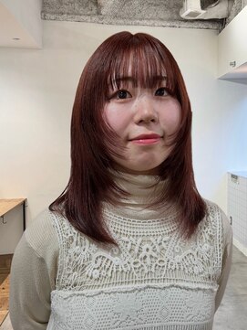 マルケ ドゥ マッシュ(MaruQuee de mashu) 小顔見せ顔まわりレイヤーカット