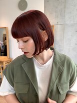 セイドット リー(Say. Ree)&nbsp;Say.ボブミニボブローズブラウンダークレッドモーヴピンク表参道